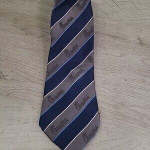 Chick-fil-a Chickfila OOBE Striped Mens Necktie Tie Team Member Preowned Used
